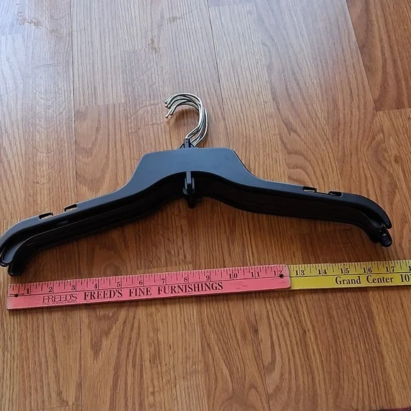 Set of 40 Commercial, Used Shirt Hangers 17" - Picture 6 of 7